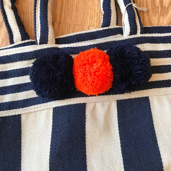 NWT Jadetribe Wide Striped Beachbag - Picture 2 of 2